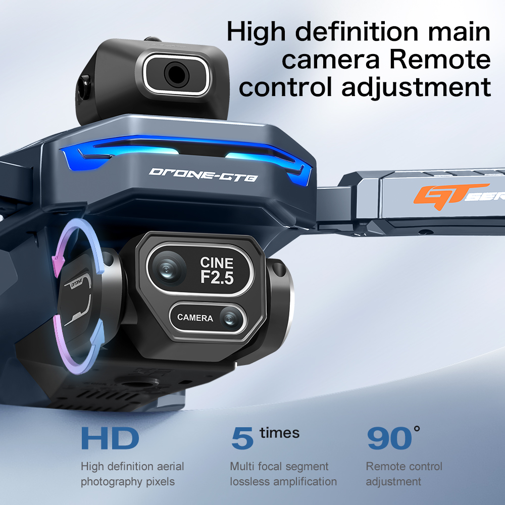NOWY Dron GT8 HD RC 4K Profesj – Drone Camera Professional recenzja i cena