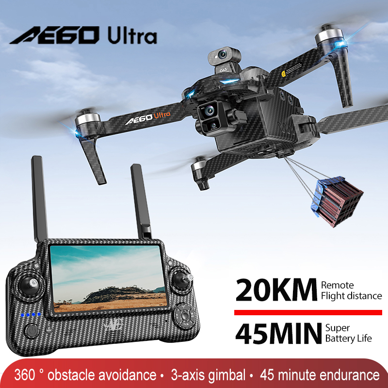 Profesjonalny dron AE60 GPS z  – Drone Camera Hd recenzja i cena