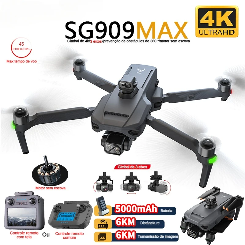ZLL SG909 SG909MAX Profesjonal – Drone Camera Professional recenzja i cena